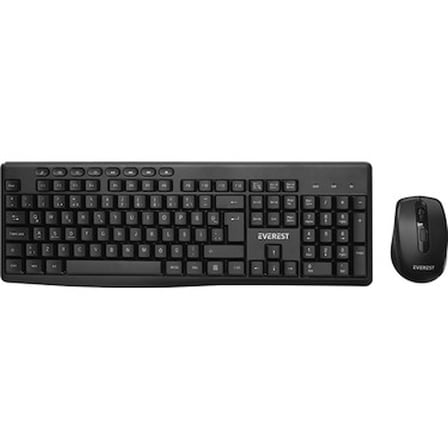 İkisi Bir Arada Kablosuz Q Multimedia Klavye ve Mouse Seti