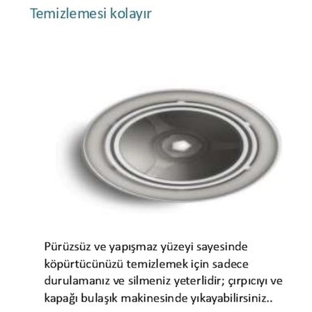 Sıcak ve Soğuk Köpük Üretebilen Süt Köpürtücü, Sessiz Çalışma