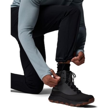 Siyah Erkek Outdoor Pantolon, Rahat ve Fonksiyonel Tasarım