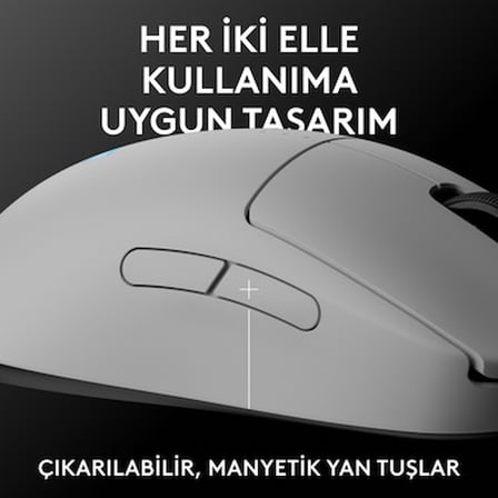 Logitech Pro 2 Lıghtspeed Hero 2 32K Dpı Sensör 500+ IPS Pc/mac Için Kablosuz Oyun Mouse'u,