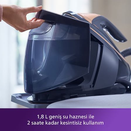 Philips 9000 Serisi Buhar Kazanlı Ütü, 750 g'a varan Şok Buhar, ActiveSense Teknolojisi, Hafif Ütü,