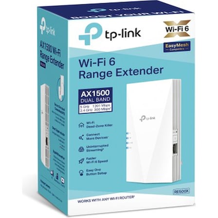 Wi-Fi 6 Menzil Genişletici - AX1500 Mbps Hız