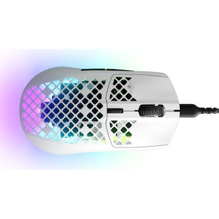 SteelSeries Aerox 3 Snow Kablolu Gaming Mouse 8500 DPI Oyun İçin Yüksek