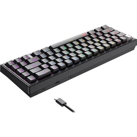 Red Switch Mekanik Klavye, %60 Boyut ile Oyun İçin İdeal