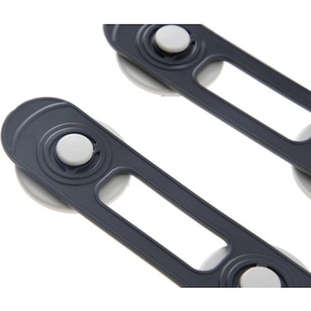 Çok Amaçlı Kilit Seti, Antrasit Renkli 12 Adet