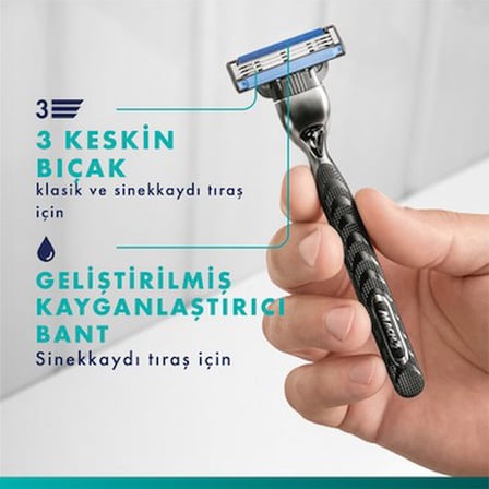 Gillette Mach3 Yedek Tıraş Bıçağı