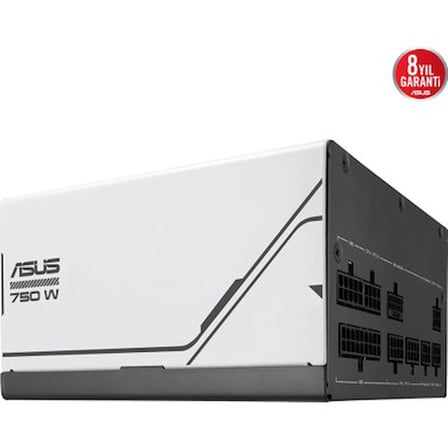Asus Prıme AP-750G 80+ Gold 750W Pcıe 5.0 ve Atx 3.0 Uyumlu 8 Yıl Garantili Modüler Güç