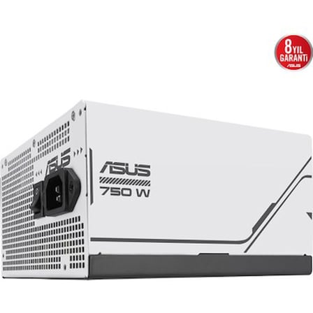 Asus Prıme AP-750G 80+ Gold 750W Pcıe 5.0 ve Atx 3.0 Uyumlu 8 Yıl Garantili Modüler Güç