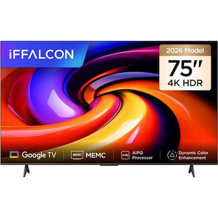 75 inç 4K Ultra HD Google HD Ekran, Uydu Alıcılı Televizyon