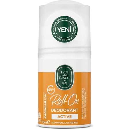 75 ml kadın roll-on deodorant, etkili koruma ve tazelik