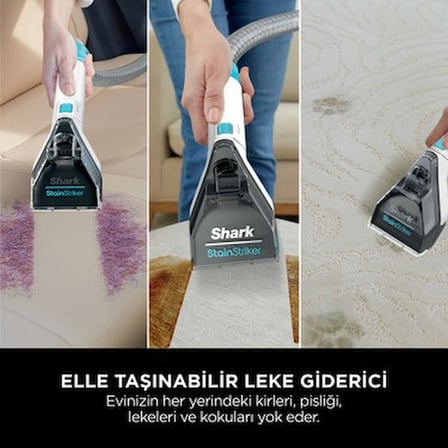 Pet Başlıklı Koltuk Yıkama ve Leke Çıkarma Makinesi - Etkili Temizlik