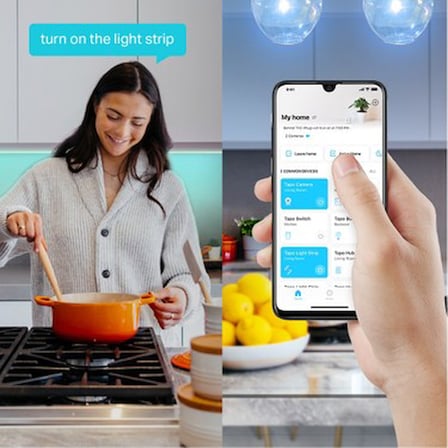 Akıllı Wi-Fi LED Şerit, 5m Uzunlukta Çok Renkli Işık