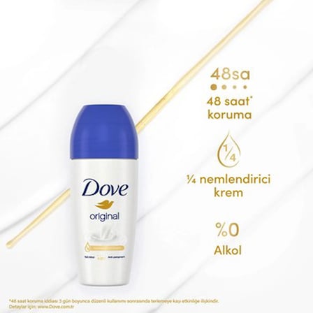 50 ml 48 Saat Koruma Sağlayan Kadın Roll On Deodorant