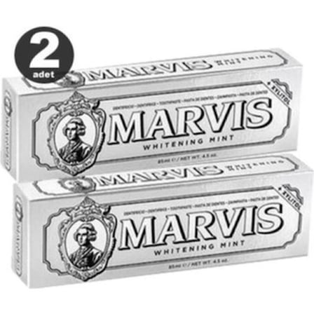 85 ml beyazlatıcı diş macunu, güçlü temizlik ve nane aroması ile