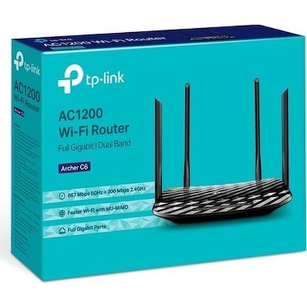 Dual-Band Wi-Fi 5 Router, AC1200 Mbps Hızında