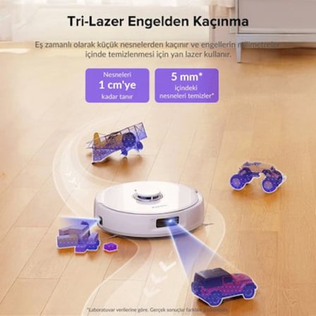 Narwal Freo X Ultra Akıllı Robot Süpürge Beyaz,8.200PA Emiş