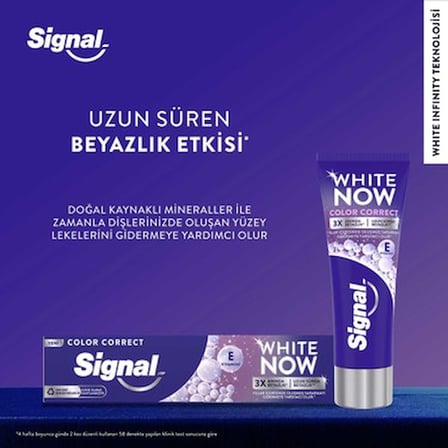 Color Correct Diş Macunu 75ml, Beyazlatıcı Etki