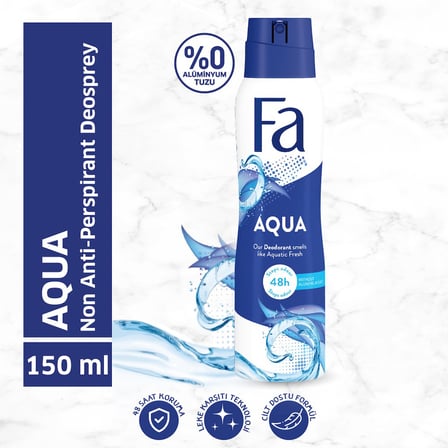 Okyanus kokulu kadın deodorant, 150 ml