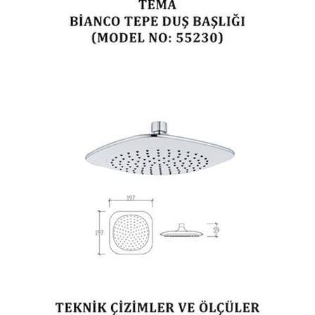 Tepe Duş Başlıkları, Modern ve Kullanışlı Tasarım