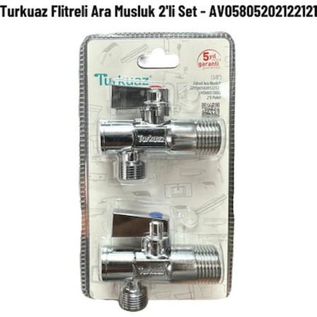 Filtreli Ara Musluk Seti, 2'li Paket ile Ekonomik Çözüm