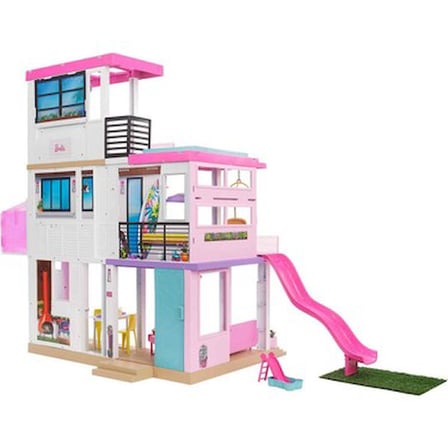 3 katlı 75'ten fazla aksesuar içeren Rüya Bebek Evi - 3-7 yaş