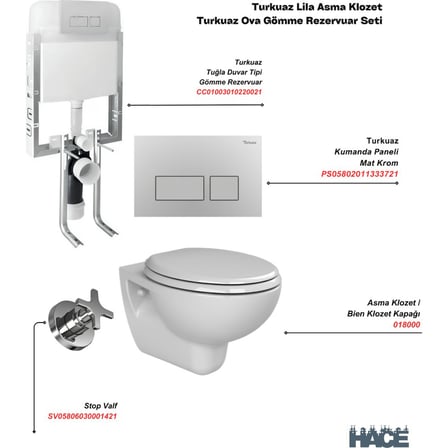 Asma Klozet ile Şık ve Modern Banyo Tasarımı