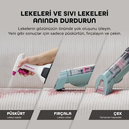 Kablosuz Leke Çıkarma Aleti ile Kolay Temizlik
