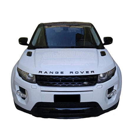 Evoque Kaput Üstü Kaplama Seti Parlak Siyah Renk