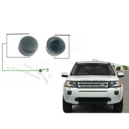 Land Rover Silecek Kolu Kapağı