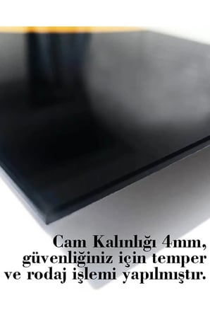 Renkli Kelebek 4mm Dayanıklı Cam Tablo Temperli Cam