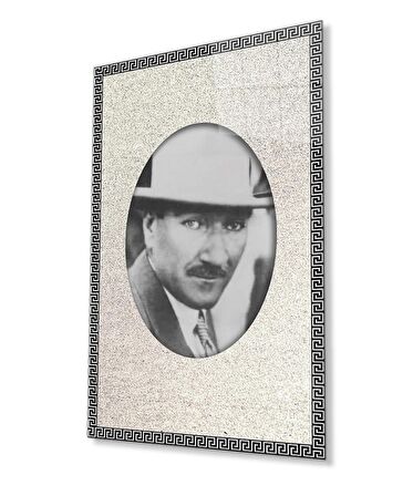 Atatürk Cam Tablo 4 mm Dayanıklı Temperli Cam