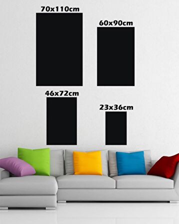 Atatürk Cam Tablo 4 mm Dayanıklı Temperli Cam