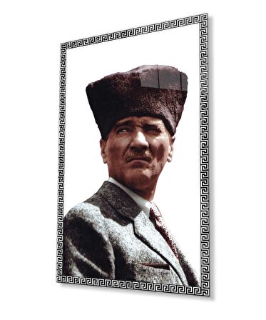 Atatürk Cam Tablo 4 mm Dayanıklı Temperli Cam
