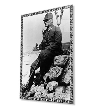 Atatürk Cam Tablo 4 mm Dayanıklı Temperli Cam