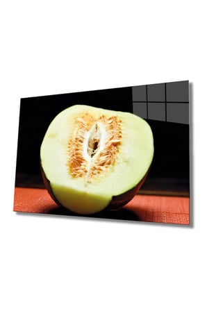 Meyveler Cam Tablo 4mm Dayanıklı Temperli Cam