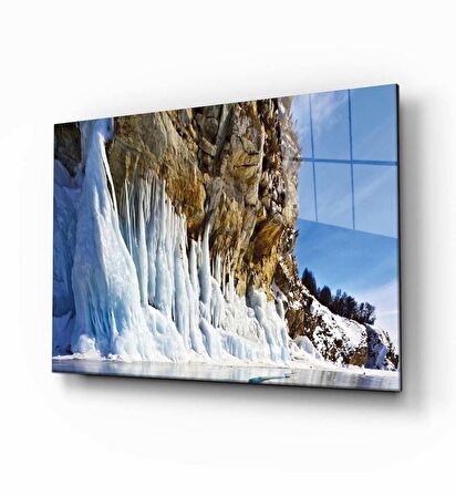 Doğa Manzara Cam Tablo 4mm Dayanıklı Temperli Cam