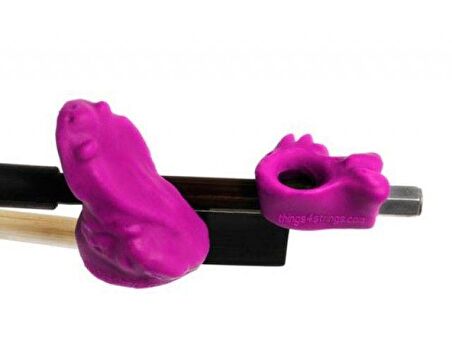 Yay Tutma Aparatı-Bow Hold Buddies® For Violin&Viola Purple/Mor