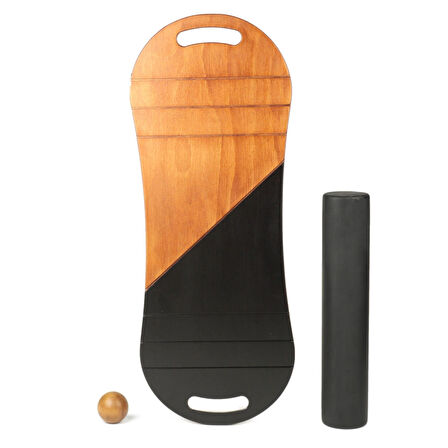 Denge Tahtası Balance Board Çift Fonksiyonlu Gym Board Rocket Board 73 x 28 CM