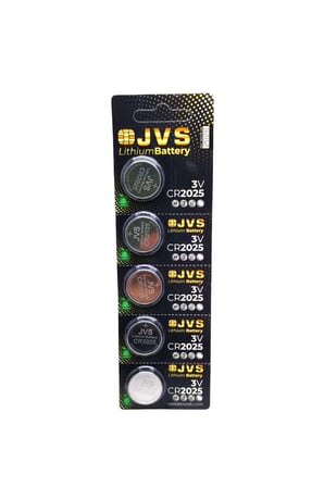 JVS CR2025 Düğme Pil 5 ADET