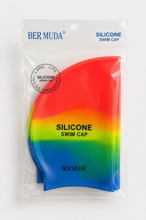 Silikon Deniz Bonesi Unisex Yüzme Bonesi Havuz ve Deniz Kullanımına Uygun Renkli