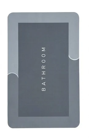 Sihirli Banyo Paspası 38x58 cm - Süper Su Emici, Kaydırmaz ve Hızlı Kuruyan Dikdörtgen
