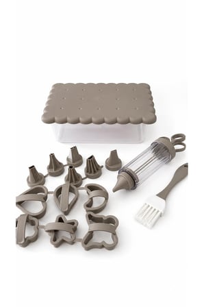 Kurabiye Seti - Kurabiye Yapma Kalıpları - Cookie Set 15 Parça