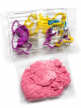 Art Craft Unicorn Oyun Kumu Seti 500 gr 8 Parça Kalıplı Sıkılabilir Kinetik Kum