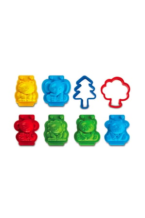 Art Craft Art Sand 3D Hayvanlar Kinetik Oyun Kumu 500 Gr 8 Parça Kalıplı Set
