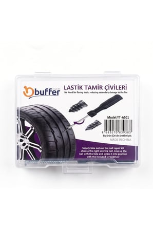 10 Adet Çok Amaçlı Pratik Araba Motosiklet Lastik Tamir Çivisi Kauçuğu Seti