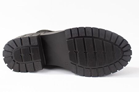 Hammer Jack 10220832 Argun Siyah Nubuk Ortopedik Günlük Deri Kadın Bot