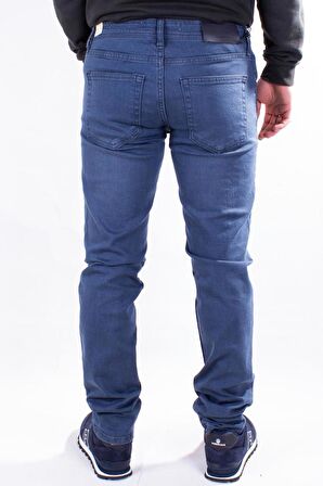 Colt  Jeans Perm 9133-199 Düşük Bel Mavi Dar Paça Erkek Jeans Pantolon