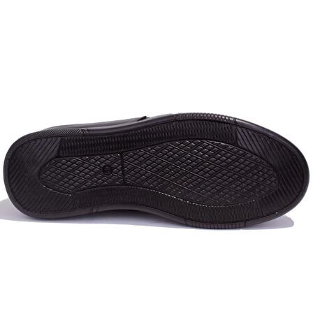 Dagoster DMA08-430 Siyah Ortopedik Günlük Deri Erkek Ayakkabı