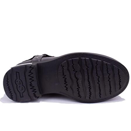 Hammer Jack 1026000 Siyah Ortopedik Günlük Deri Erkek Bot