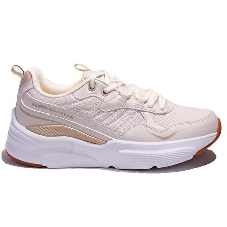 Kinetix Prestıge TxBB w Ekru Ortopedik Günlük Kadın Spor Ayakkabı